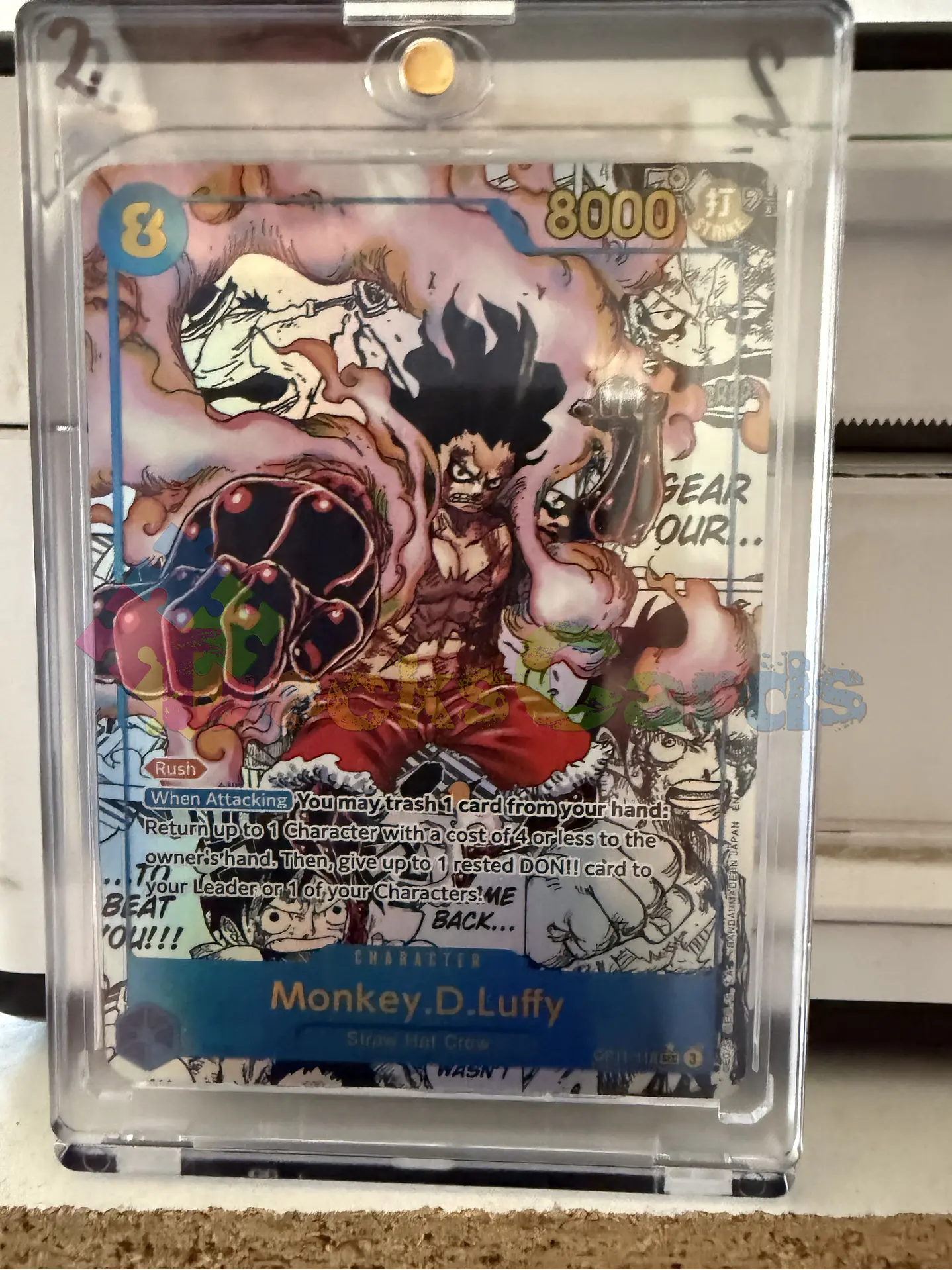OP11-118 (Alternate Art) Monkey.D.Luffy (118) (Manga) 4