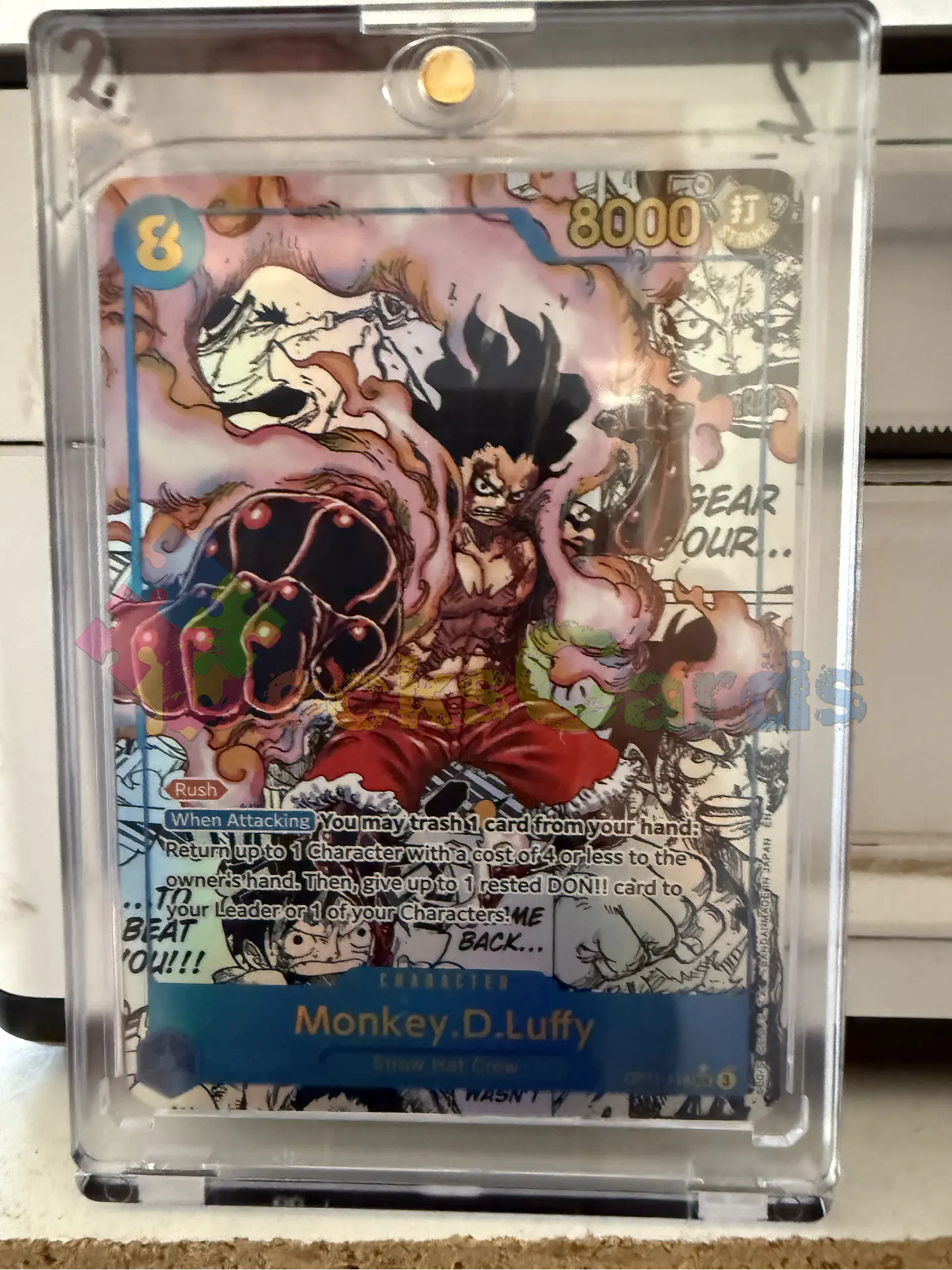 OP11-118 (Alternate Art) Monkey.D.Luffy (118) (Manga) 7