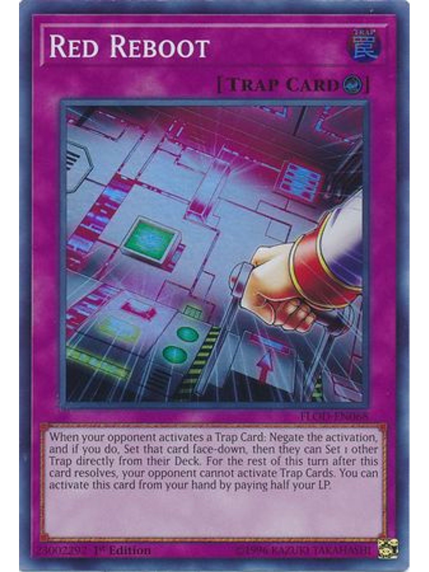 Red Reboot - FLOD-EN068 - Super Rare 1st Edition 1