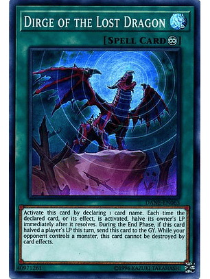 Dirge of the Lost Dragon - DANE-EN063 - Super Rare Unlimited