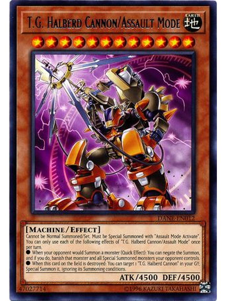 T.G. Halberd Cannon/Assault Mode - DANE-EN012 - Rare Unlimited 1