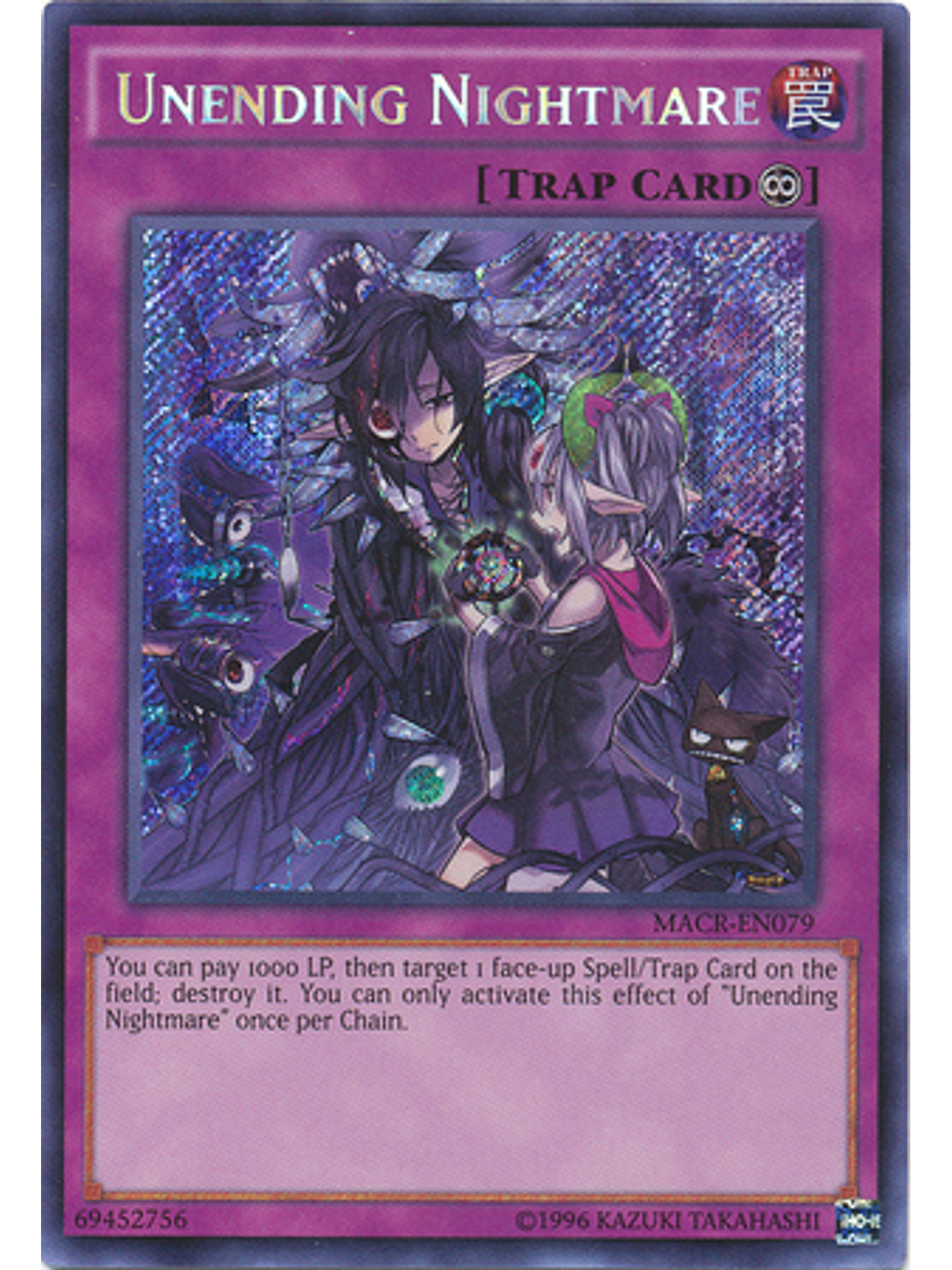 Unending Nightmare - MACR-EN079 - Secret Rare Unlimited 1