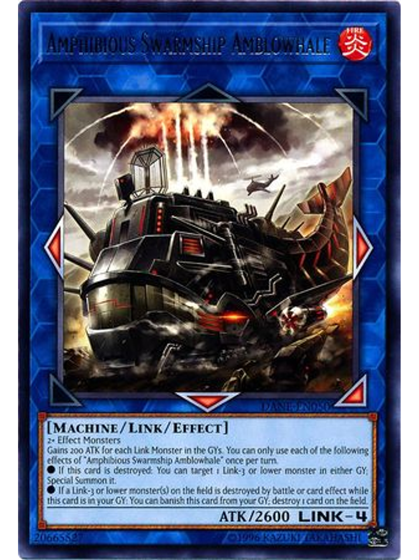 Amphibious Swarmship Amblowhale - DANE-EN050 - Rare Unlimited 1