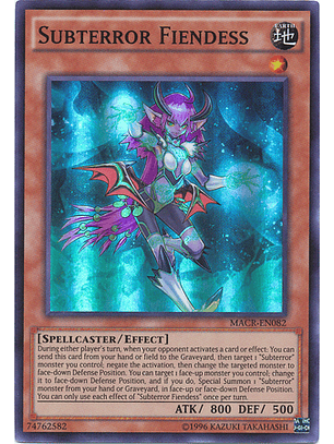 Subterror Fiendess - MACR-EN082 - Super Rare Unlimited