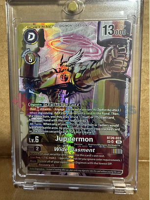 BT26-033 (Special Rare) Jupitermon/Wide Plasment