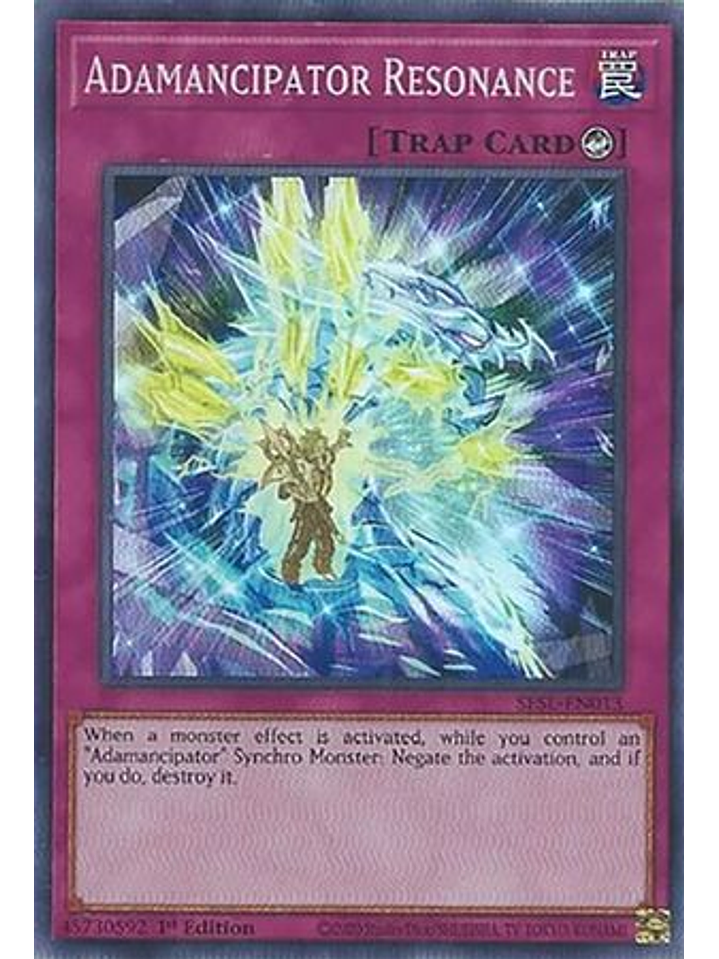 Adamancipator Resonance - SESL-EN013 - Super Rare 1st Edition 1