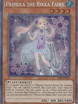 Primula the Rikka Fairy - SESL-EN015 - Secret Rare 1st Edition