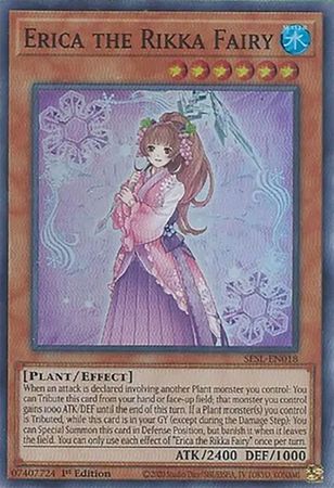 Erica the Rikka Fairy - SESL-EN018 - Super Rare 1st Edition