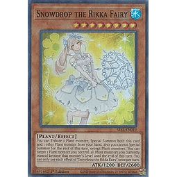 Snowdrop the Rikka Fairy - SESL-EN019 - Super Rare 1st Edition