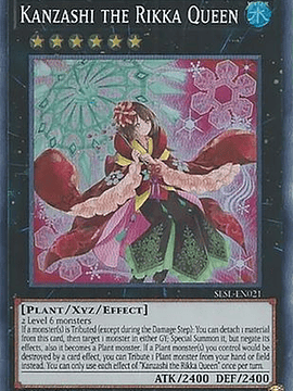 Kanzashi the Rikka Queen - SESL-EN021 - Super Rare 1st Edition