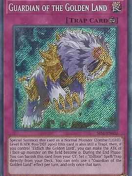 Guardian of the Golden Land - SESL-EN032 - Secret Rare 1st Edition