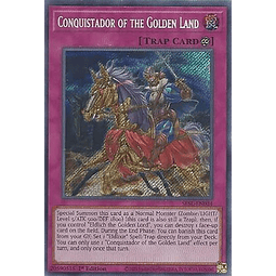 Conquistador of the Golden Land - SESL-EN034 - Secret Rare 1st Edition