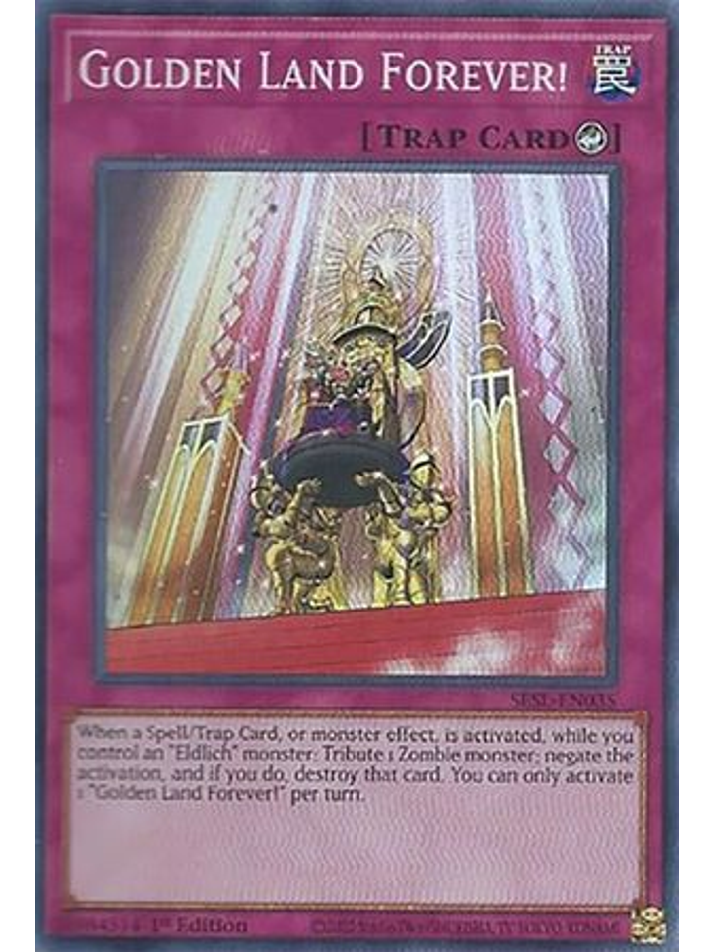 Golden Land Forever! - SESL-EN035 - Super Rare 1st Edition 1