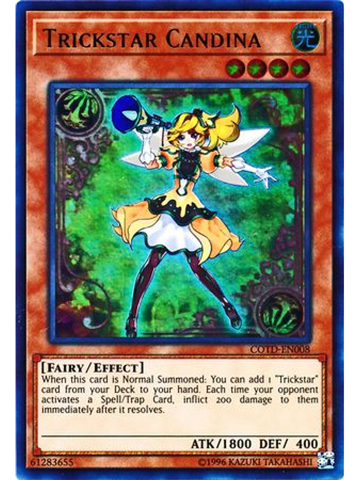 Trickstar Candina - COTD-EN008 - Ultra Rare Unlimited 1