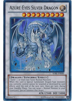 Azure-Eyes Silver Dragon - SDBE-EN040 - Ultra Rare Unlimited