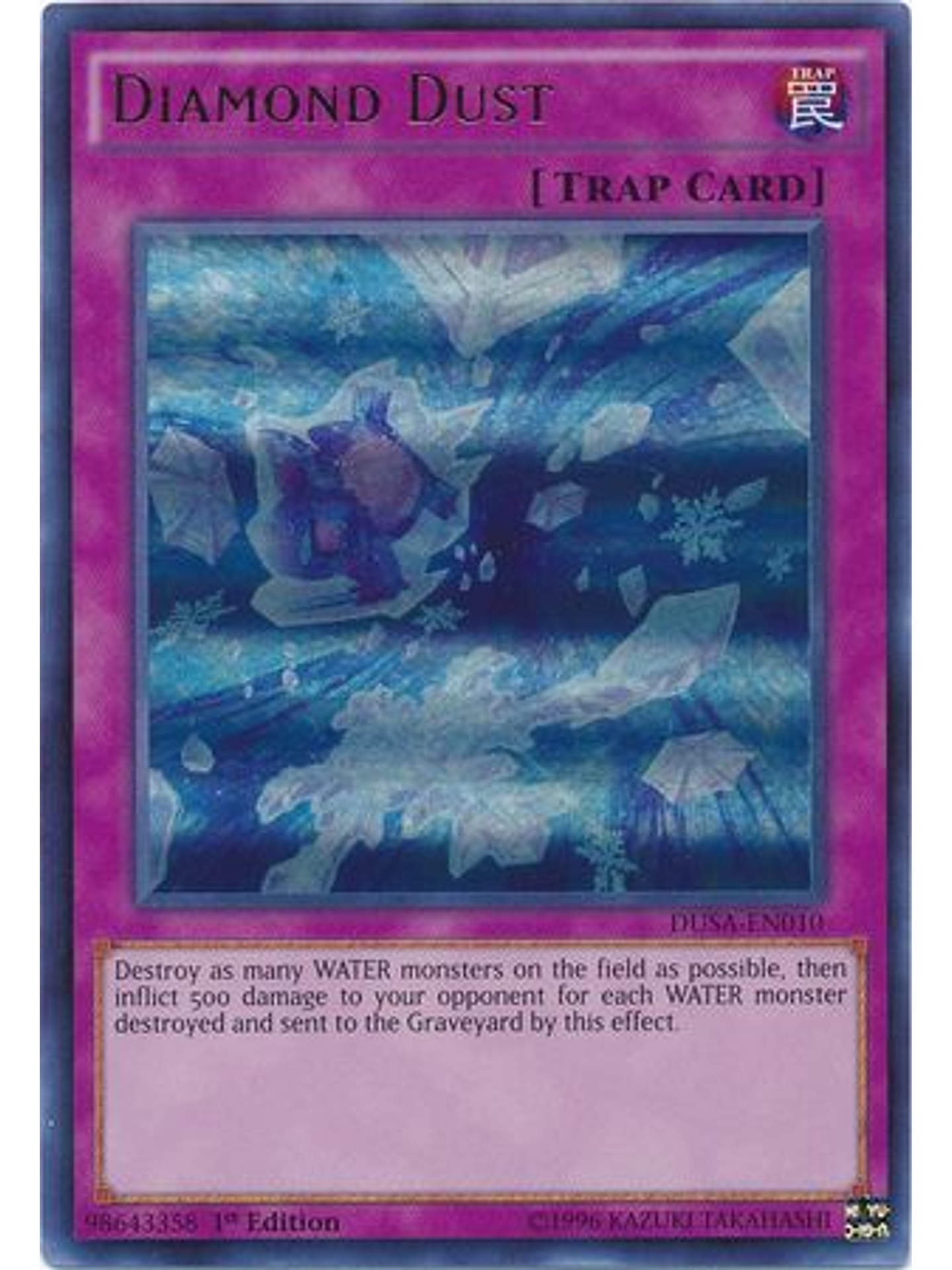 Diamond Dust - DUSA-EN010 - Ultra Rare 1st Edition 1