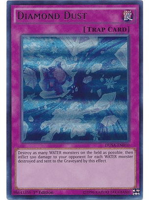 Diamond Dust - DUSA-EN010 - Ultra Rare 1st Edition