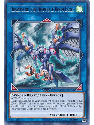 Hraesvelgr, the Desperate Doom Eagle - RIRA-EN082 - Rare Unlimited