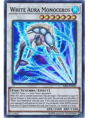 White Aura Monoceros - RIRA-EN095 - Super Rare Unlimited