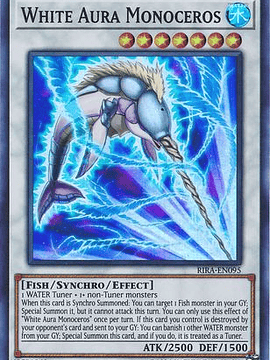 White Aura Monoceros - RIRA-EN095 - Super Rare Unlimited