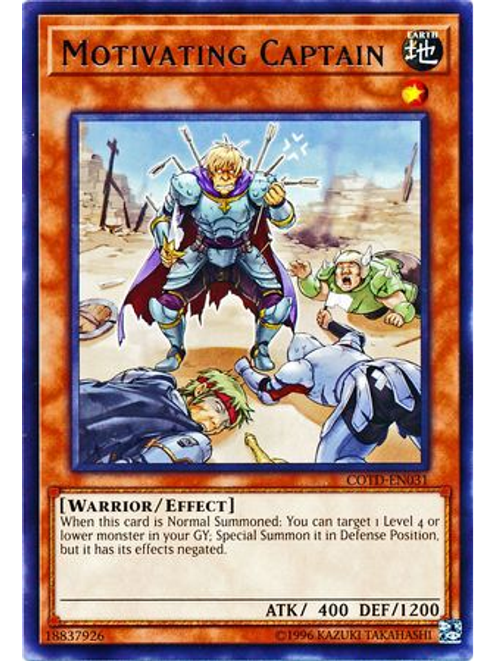 Motivating Captain - COTD-EN031 - Rare Unlimited 1