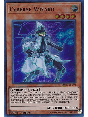 Cyberse Wizard - COTD-EN001 - Super Rare 1st Edition