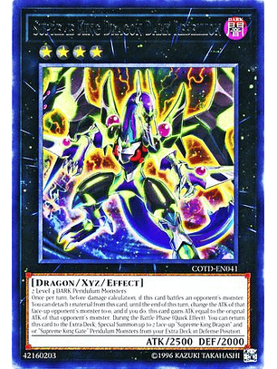 Supreme King Dragon Dark Rebellion - COTD-EN041 - Rare Unlimited