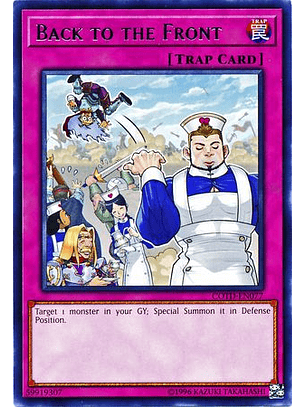 Back to the Front - COTD-EN077 - Rare Unlimited