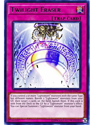 Twilight Eraser - COTD-EN072 - Rare Unlimited