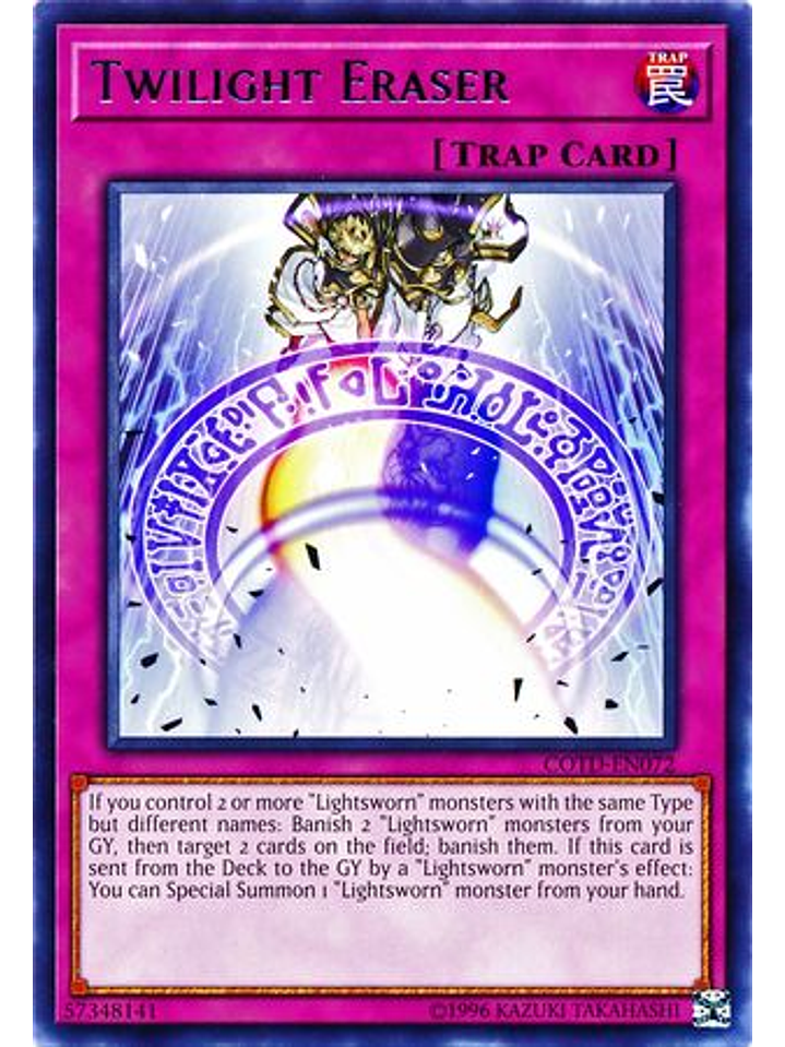 Twilight Eraser - COTD-EN072 - Rare Unlimited 1