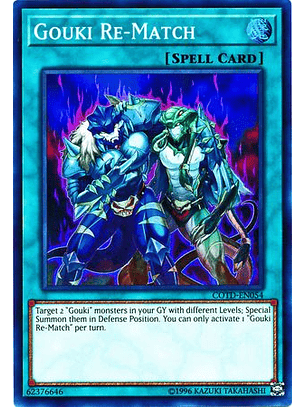 Gouki Re-Match - COTD-EN054 - Super Rare Unlimited