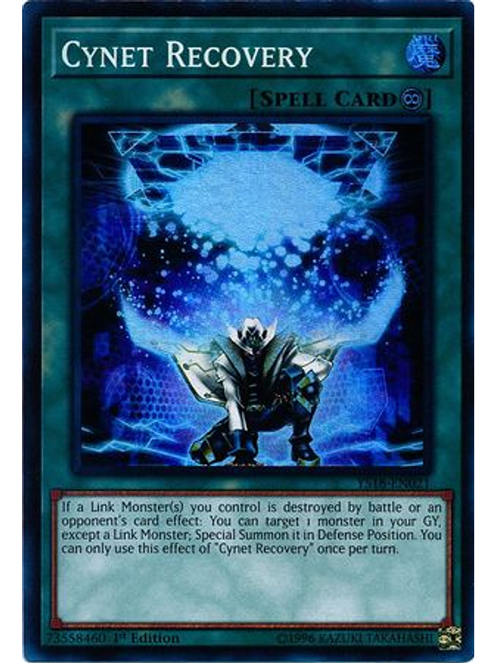 Cynet Recovery - YS18-EN021 - Super Rare 1st Edition 1