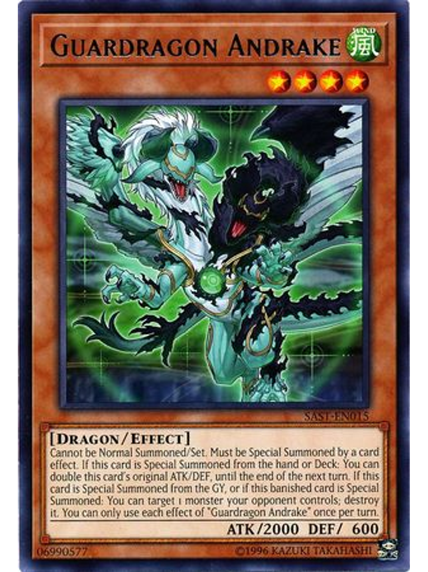 Guardragon Andrake - SAST-EN015 - Rare Unlimited 1