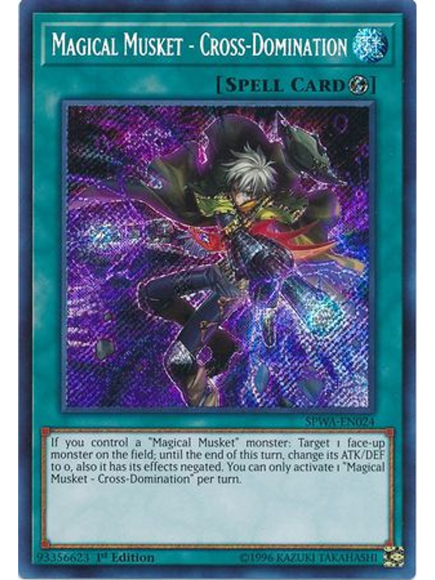 Magical Musket - Cross-Domination - SPWA-EN024 - Secret Rare 1st Edition 1