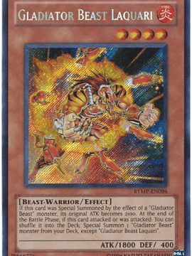 Gladiator Beast Laquari - RYMP-EN096 - Secret Rare Unlimited