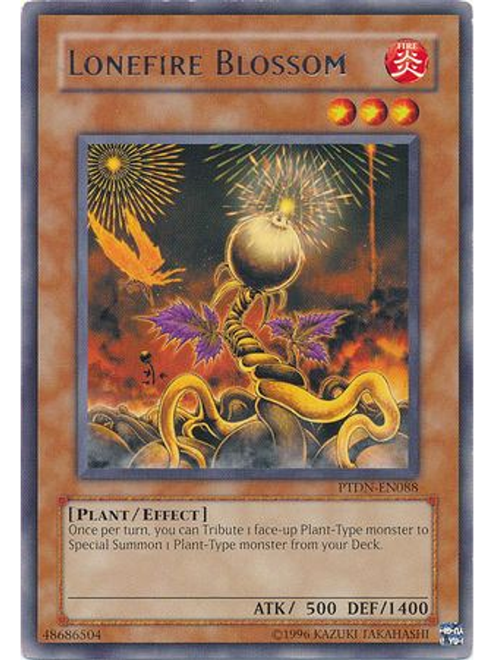 Lonefire Blossom - PTDN-EN088 - Rare Unlimited 1