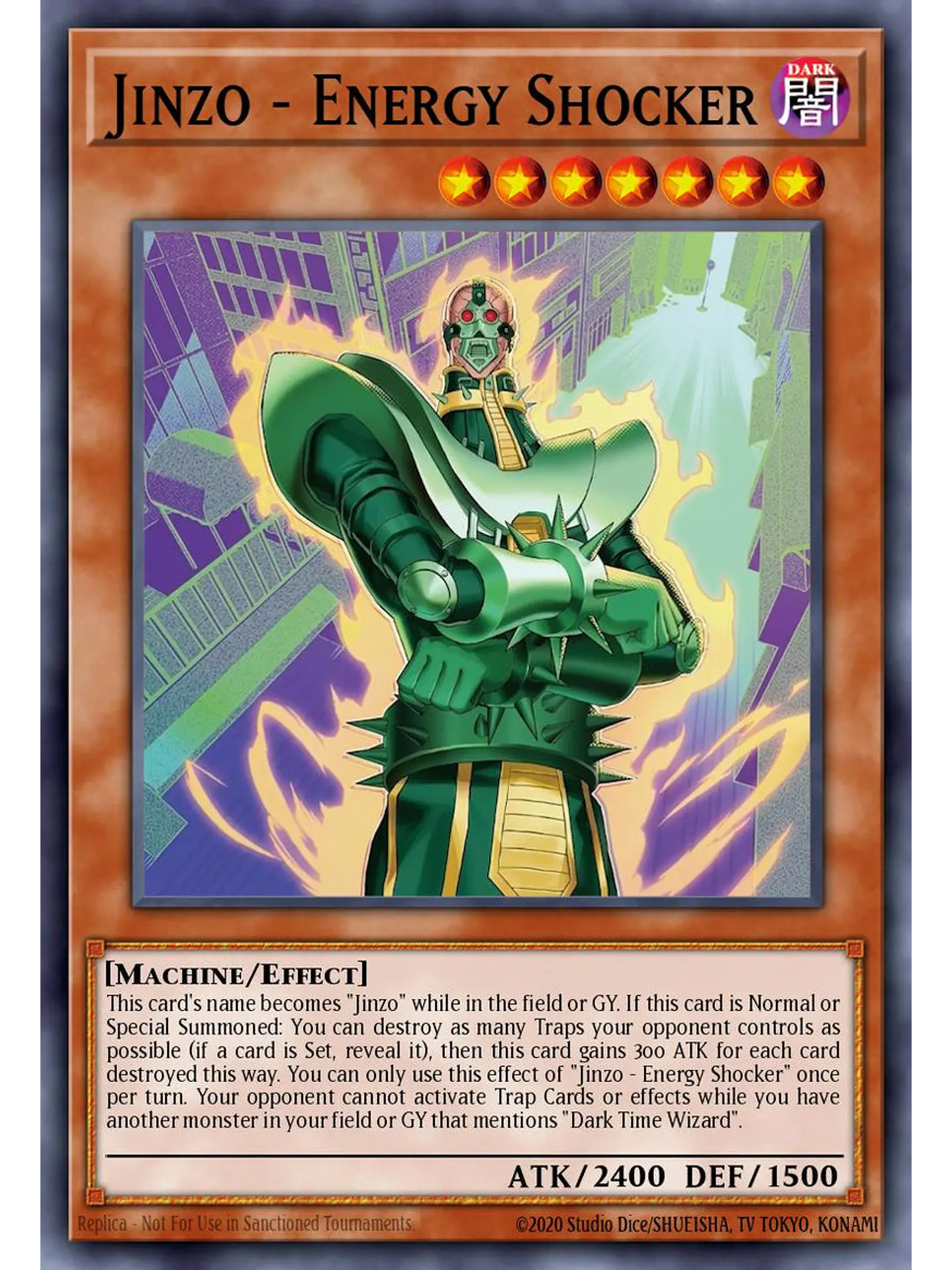 Jinzo - Energy Shocker - BETB-EN003 - Common 1st Edition 1