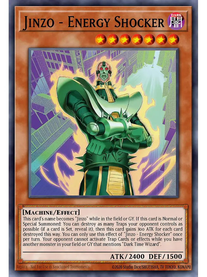 Jinzo - Energy Shocker - BETB-EN003 - Common 1st Edition 1