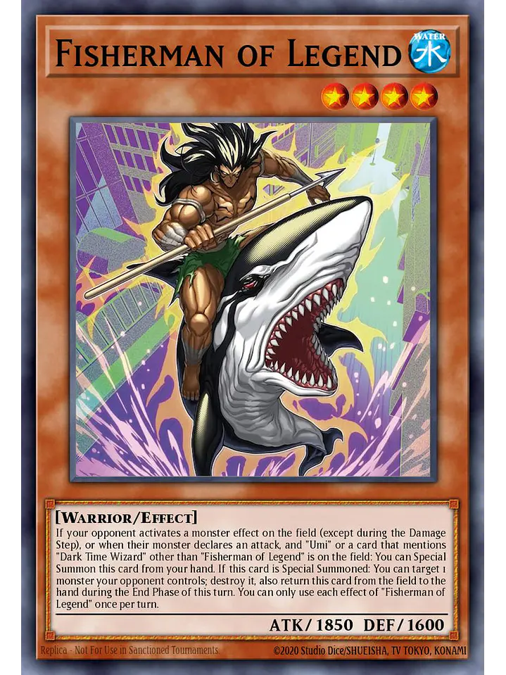 Fisherman of Legend - BETB-EN004 - Common 1st Edition 1