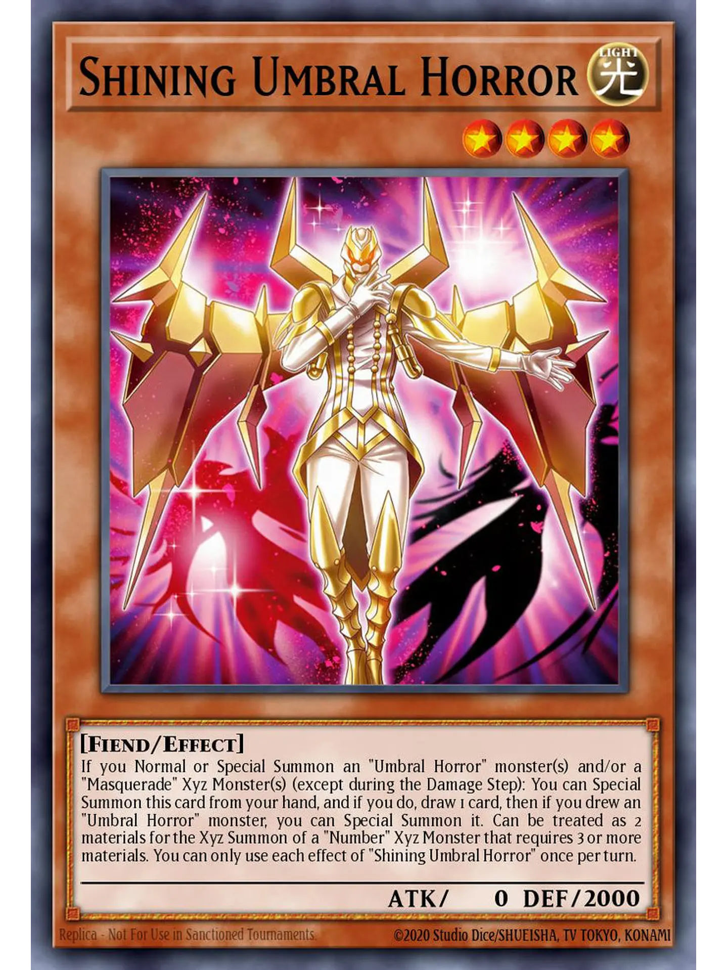 Shining Umbral Horror - BETB-EN005 - Super Rare 1st Edition 1