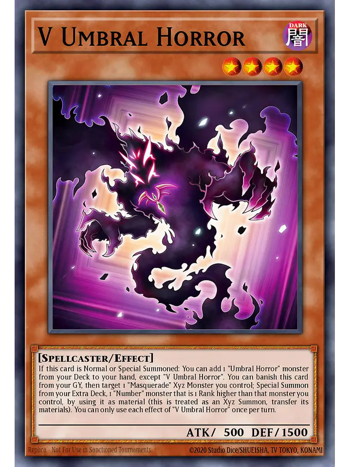 V Umbral Horror - BETB-EN006 - Common 1st Edition 1