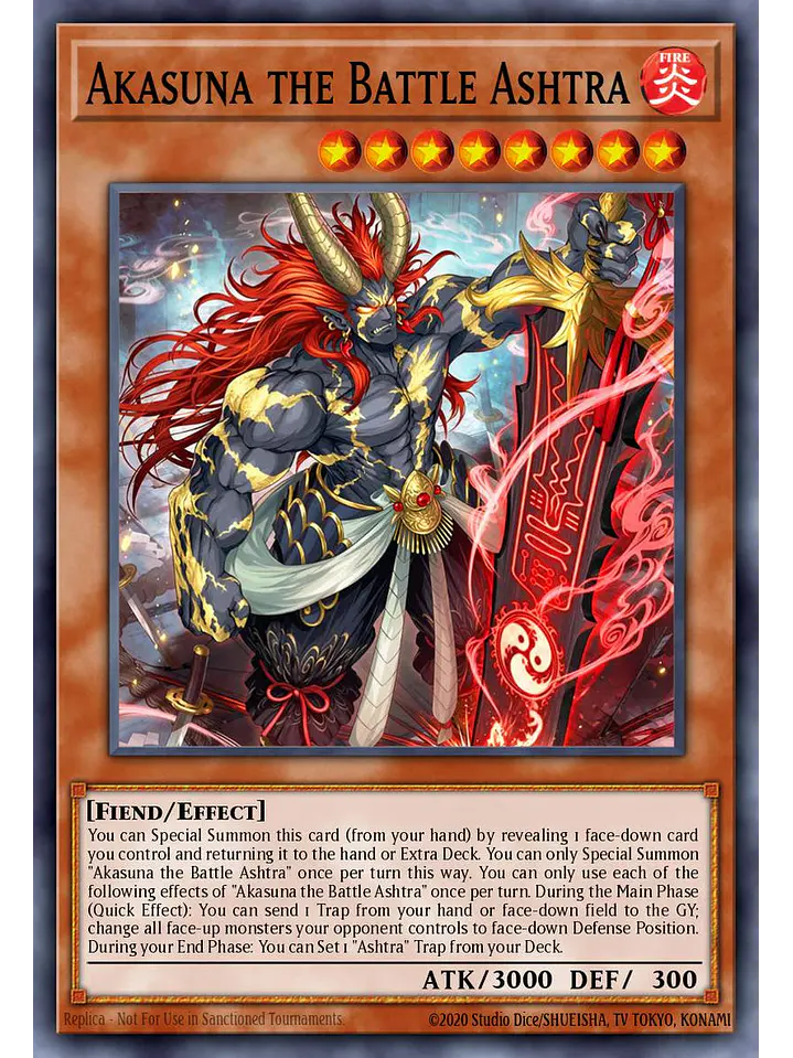 Akasuna the Battle Ashtra - BETB-EN009 - Secret Rare 1st Edition 1