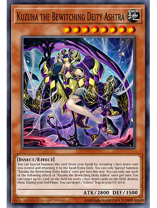 Kuzuha the Hex Ashtra - BETB-EN010 - Common 1st Edition