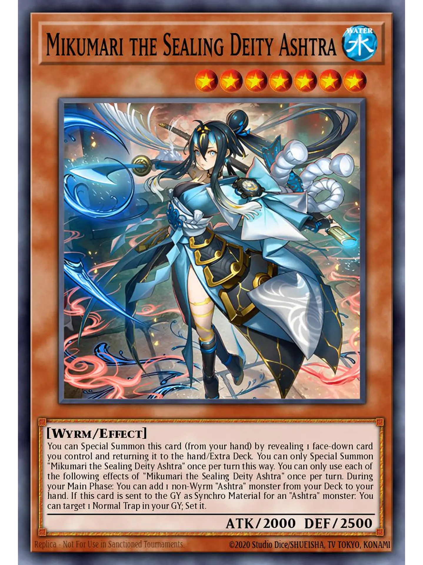 Mikumari the Banisher Ashtra - BETB-EN012 - Secret Rare 1st Edition 1