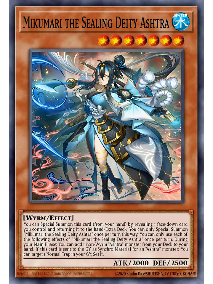 Mikumari the Banisher Ashtra - BETB-EN012 - Secret Rare 1st Edition 1