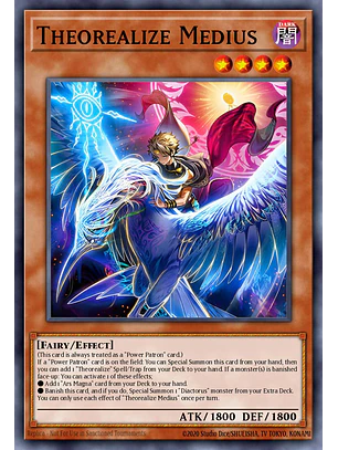 Theorealized Medius - BETB-EN017 - Secret Rare 1st Edition
