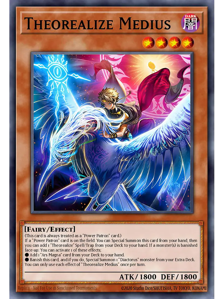 Theorealized Medius - BETB-EN017 - Secret Rare 1st Edition 1