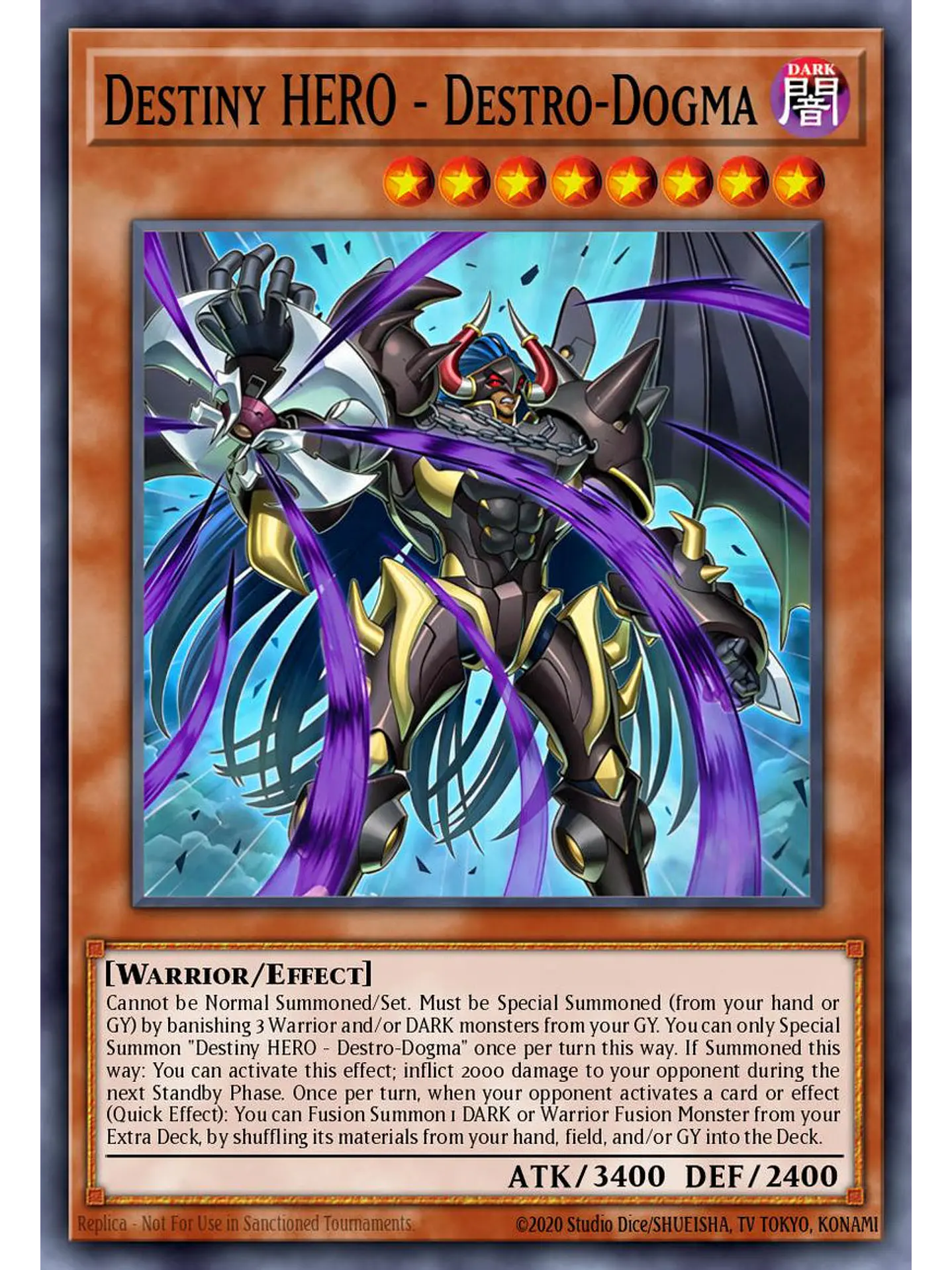 Destiny HERO - Destro-Dogma - BETB-EN021 - Starlight Rare 1st Edition 1