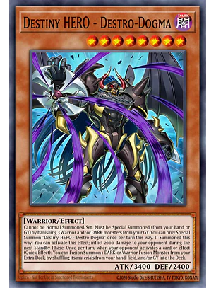 Destiny HERO - Destro-Dogma - BETB-EN021 - Starlight Rare 1st Edition