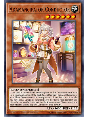 Adamancipator Conductor - BETB-EN024 - Super Rare 1st Edition